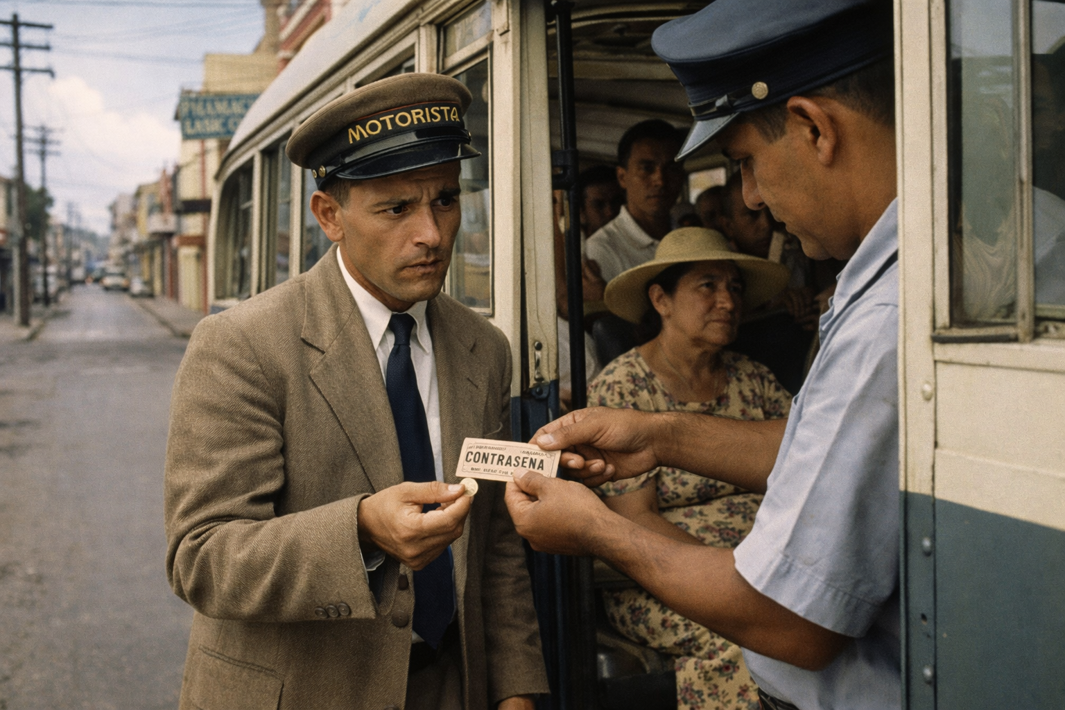 Don Trole paga vellon recibe contraseña.