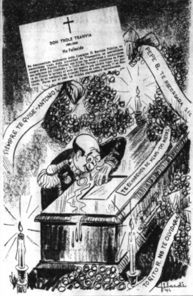 Don Trole Tranvía ha fallecido